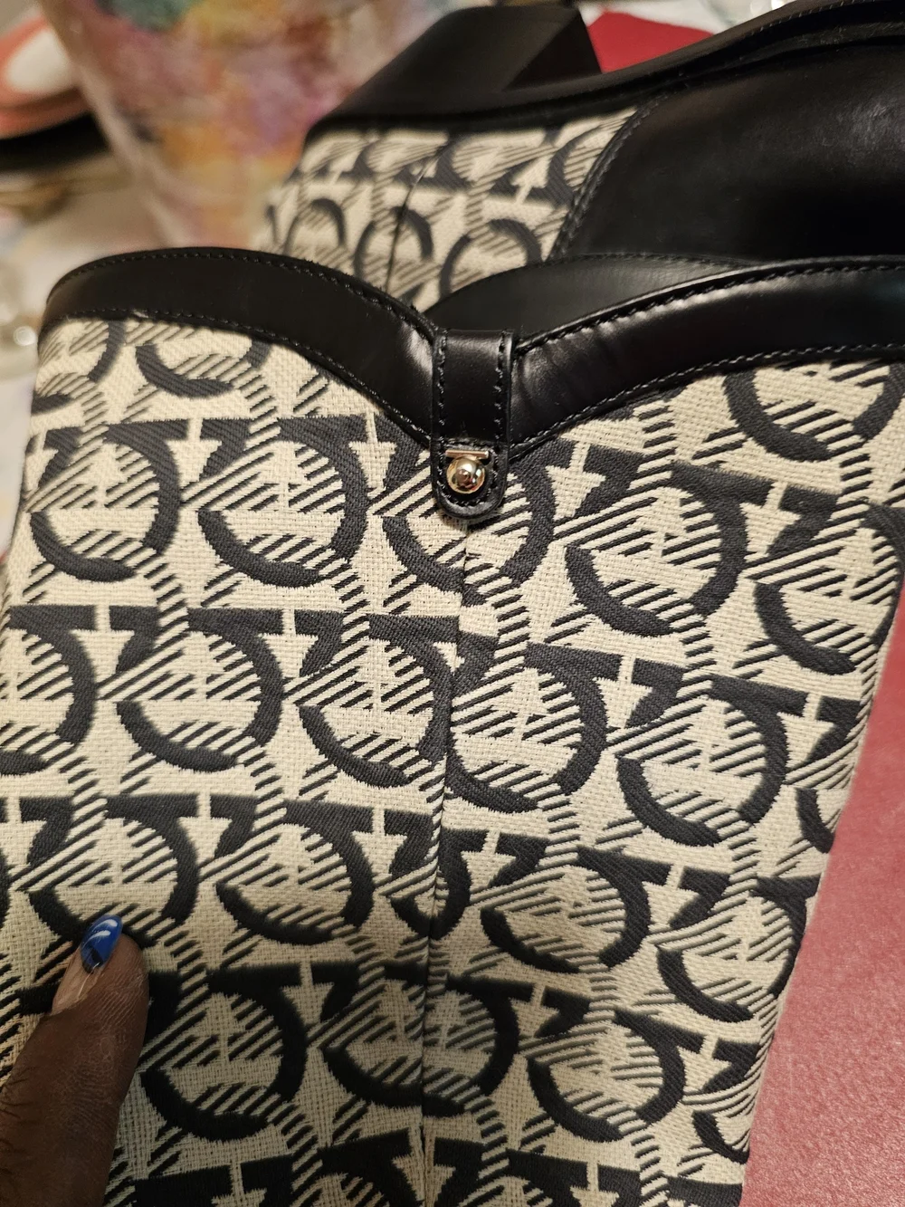 Salvatore Ferragamo stylish knee